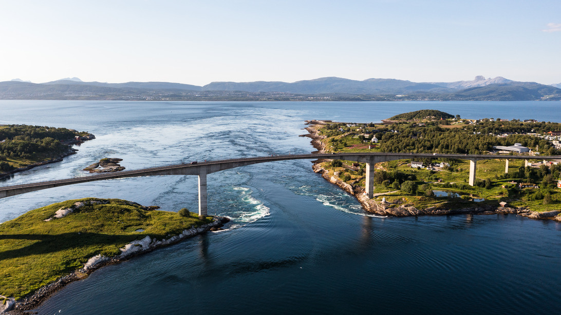 Bilde av broren over Saltstraumen